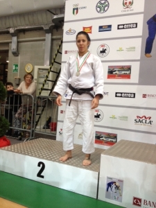 Fabiola Pidroni Argento ai Nazionali Assoluti di Judo