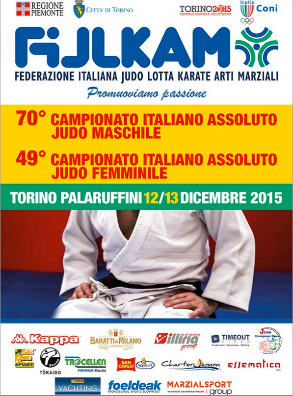 Nazionali Assoluti di Judo Torino 2015
