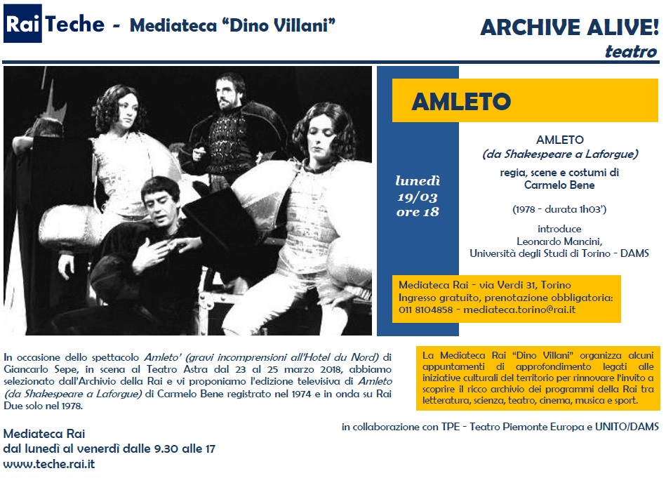 Archive Live Mediateca RAI