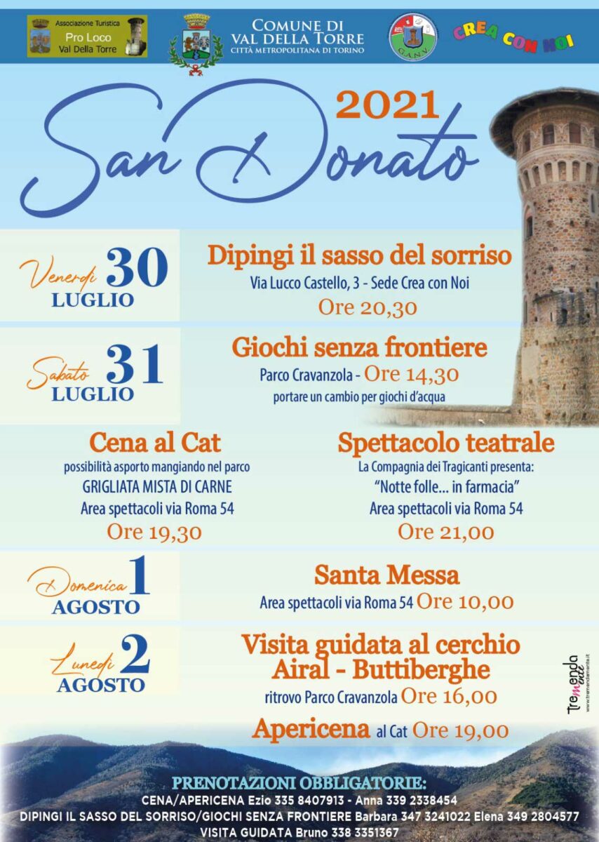 Locandina San Donato 2021